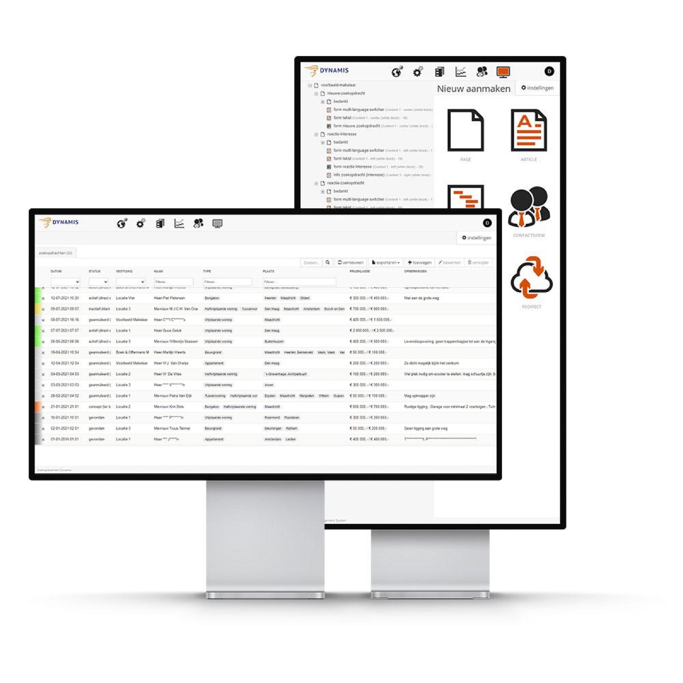 Dynamis Digidomus — Back office