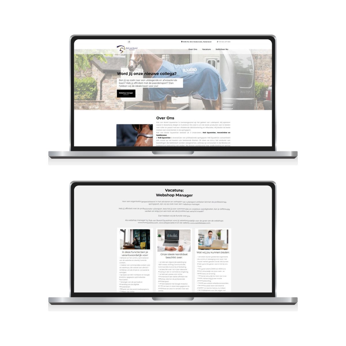 Horse Online — Ads that match the audience