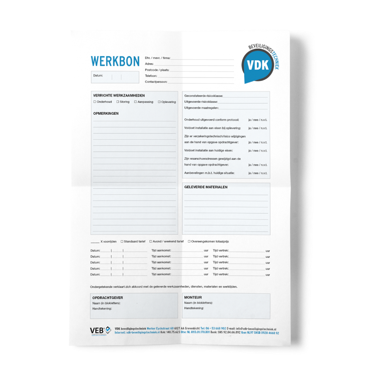 VDK Inspectie en Advies — Documenten
